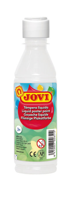 TEMPERA LIQUIDA JOVI 250 ML BLANCO | 1 UNIDADES | (JOVI)