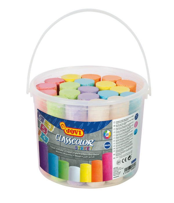 TIZA JOVI CLASS MAXI STREET SURTIDO 20UD | 1 UNIDADES | (JOVI)