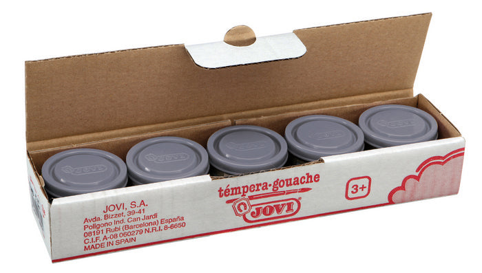 TEMPERA JOVI 503 40CC PLATA | 5 UNIDADES | (JOVI)
