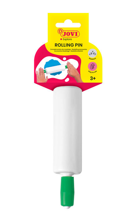 RODILLO JOVI PLASTICO PARA PLASTILINA EN BLISTER | 12 UNIDADES | (JOVI)