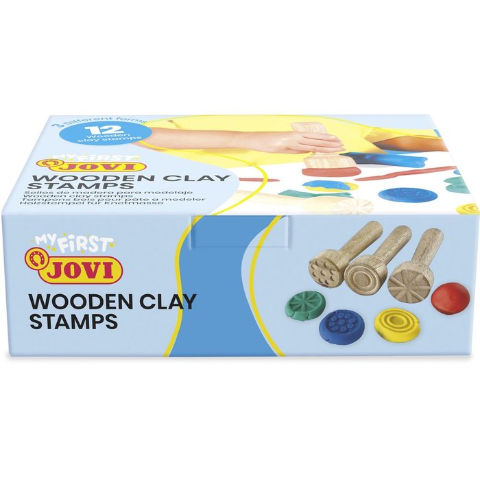 SELLOS DE MADERA JOVI MY FIRST BABY SCHOOLPACK 12 UNI | 1 UNIDADES | (JOVI)