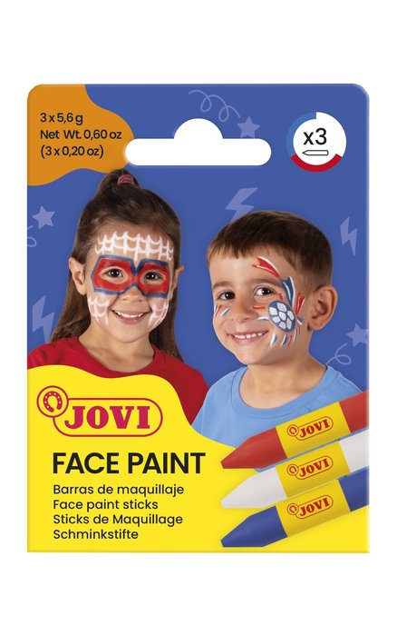 MAQUILLAJE JOVI FACE PAINT 3 BARRAS ADVENTURE | 1 UNIDADES | (JOVI)