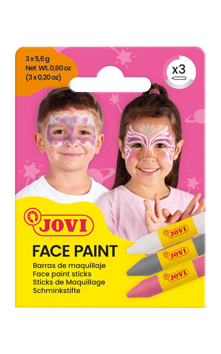 MAQUILLAJE JOVI FACE PAINT 3 BARRAS FANTASY | 1 UNIDADES | (JOVI)