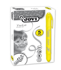 MAQUILLAJE JOVI TWIST AMARILLO | 5 UNIDADES | (JOVI)