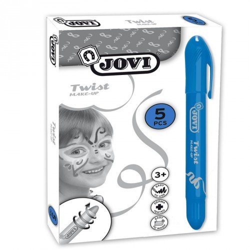 MAQUILLAJE JOVI TWIST AZUL | 5 UNIDADES | (JOVI)