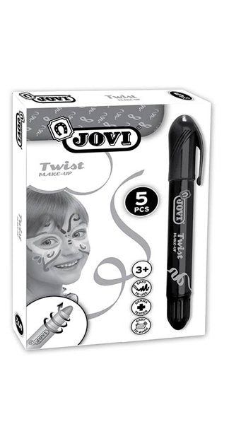 MAQUILLAJE JOVI TWIST NEGRO | 5 UNIDADES | (JOVI)