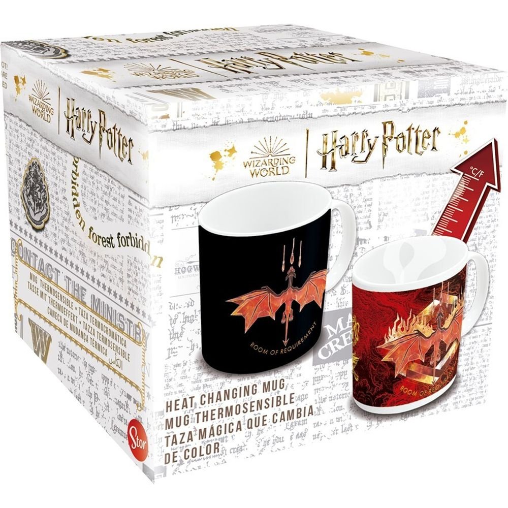 TAZA CERAMICA 325 ML CHANGING COLOR EN CAJA HARRY POTTER | STOR | 1 UNIDAD | 8412497787395