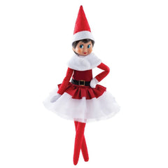 THE ELF ON THE SHELF VESTUARIO COUTURE VESTIDO SANTA CLAUS | CEFA THE ELF ON THE SHELF | 1 UNIDAD | 8412562002736
