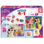 Educa Superpack Disney Princess Juego de Mesa Cartón para Todas las Edades