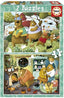 Puzzle Cuentos del Bosque 2x20 Piezas Educa Borras