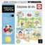 Juego de mesa educativo EDUCA BORRAS Las Estaciones aprender divertido