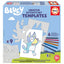 Juego de Dibujo con Plantillas Creativas Bluey EDUCA BORRAS