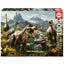 Puzzle 1000 Piezas Dinosaurios Feroces Educa Borras
