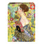 PUZZLE DAMA CON ABANICO, KLIMT 1000 PIEZAS | EDUCA-BORRAS | 1 UNIDAD | 8412668199323
