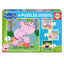 Puzle Progressivos Peppa Pig 6-9-12-16 Educa-Borras