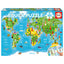 Puzzle 150 Girls of the World Geopuzzles Educa-Borras