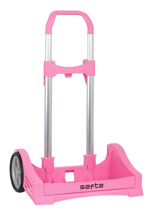 CARRO PORTAMOCHILAS PLEGABLE EVOLUTION ROSA CLARO 205 | SAFTA, S,A,
