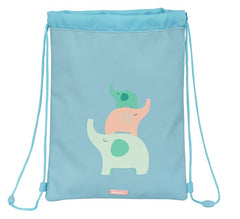 SACO PLANO JUNIOR FACIL LIMPIEZA ELEFANTES PREESCOLAR | SAFTA, S,A,