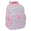 MOCHILA DOBLE CANTONERAS ADAPTA CARRO RECICLADO MOOS FLORES | SAFTA, S,A,