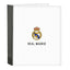 Carpeta Folio 4 Anillas Lomo Ancho Real Madrid 2024 SAFTA