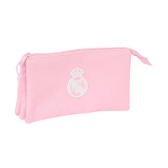PORTATODO TRIPLE REAL MADRID ROSA PASTEL | SAFTA, S,A,
