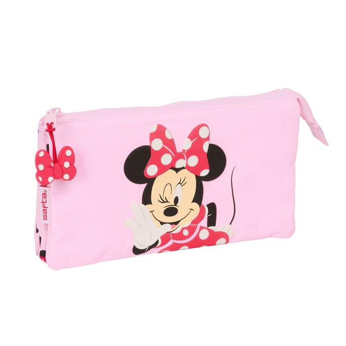 PORTATODO TRIPLE MINNIE MOUSE NAIVE | SAFTA, S,A,