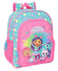 Mochila Junior 38 cm Adapt Carro Gabby's Dollhouse Confetti SAFTA
