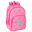 Mochila Doble Cantoneras 42x32 Adapt. Carro Benetton Heart SAFTA