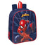 Mochila Guarderia 27x22 Adapt. a Carro Spider-man SAFTA