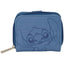 Monedero Billetera Casual Disney Stitch Azul SAFTA