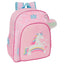 Mochila Junior Adapt. a Carro Glowlab Kids Marca Safta