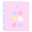 Carpeta Cartón Folio 4 Anillas Lomo Ancho Safta Bouquet