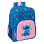 Mochila Adapt. Carro Stitch Lilo Safta