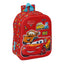 Mochila Guarderia 3D Cars Cuadrada SAFTA