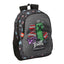 Mochila Adapt. Carro Minecraft Grafitti - Safta