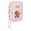 Plumier triple Capibara SAFTA 37 piezas