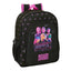 Mochila Junior Adaptable a Carro Demon Hunters Negra SAFTA