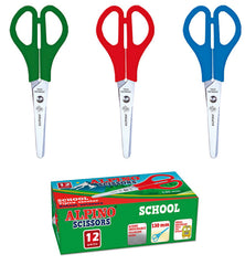 TIJERAS ESCOLARES ALPINO 130 MM | 12 UNIDADES | (ALPINO)