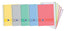 Paq/5 cuaderno espiral A4+ 120h 90g cuadrícula 5x5 microperforado oxford & you colores pastel
