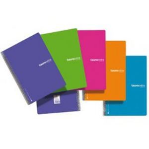 Bloc Espiral Estándar Liso 80H 90g | Enri 2000, S,A, | Cartón | Formato Estándar | Pack 10 Unidades