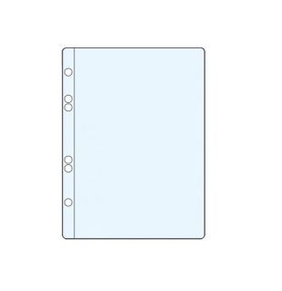 FUNDA MULTITALADRO FOLIO PP CRISTAL SUPERIOR LISA C/10 | 1 UNIDADES | (ELBA)