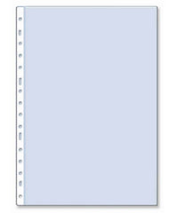 FUNDA MULTITALADRO A4 PP CRISTAL SUPERIOR LISA 100U | 1 UNIDADES | (ELBA)