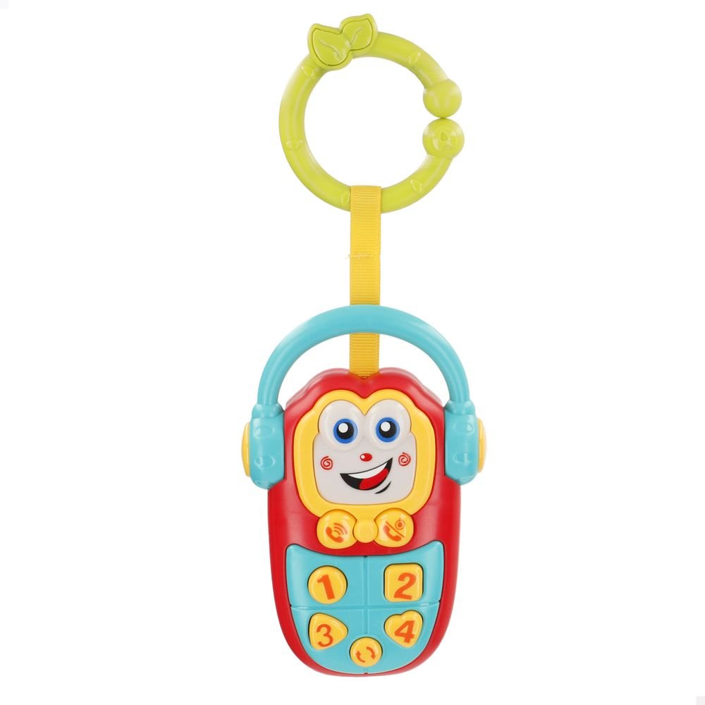 TELEFONO MOVIL MUSICAL 13CM CON LUZ & SONIDO +12M | COLORBABY | 1 UNIDAD | 8412842390225