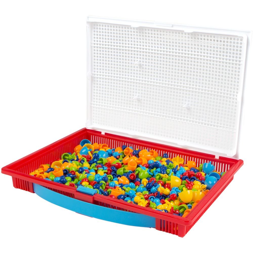 JUEGO MALENTIN PINCHITOS MOSAICO GOOD IDEA! | COLORBABY | 1 UNIDAD | 8412842437463