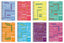 Paq/8 bloc fº 80h 90g 1horizontal c/m asignaturas t.polipropileno