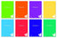 Paq/6 libreta grapada a4 48h 90g 1horizontal c/m colores surtidos