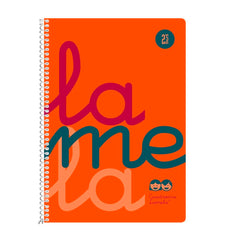 Bloc Espiral Estándar Liso 80H 90g | Lamela | Cartón | Formato Estándar | Pack 5 Unidades