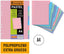Bolsa separadores a4 extra-fuerte 8 pestañas pastel multitaladro