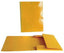Carpeta folio plastico brillo amarillo SENFORT para documentos