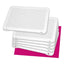 Set de 6 placas blancas Miniland para pegs